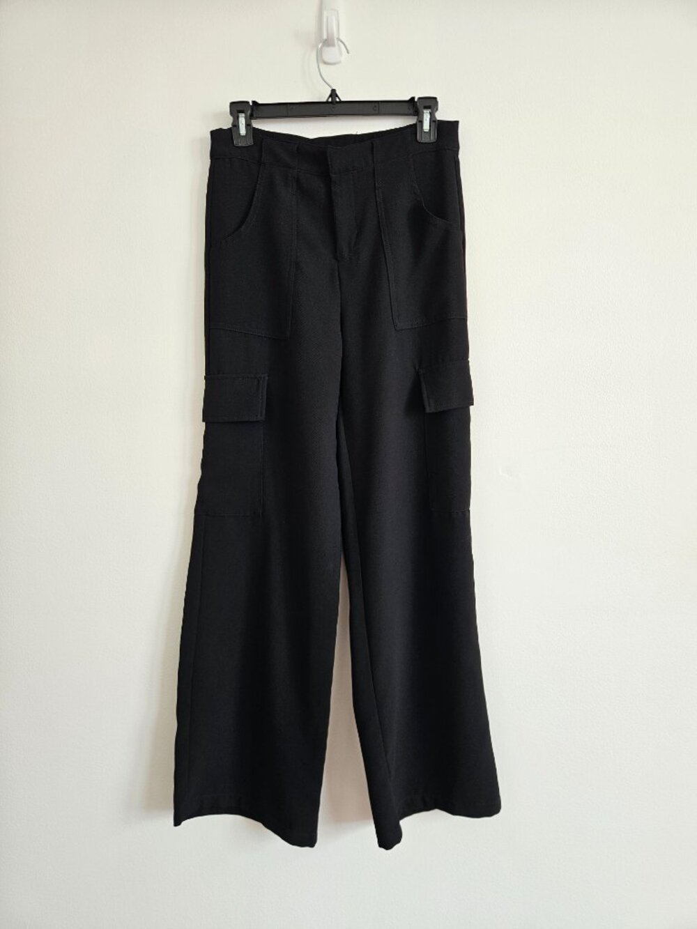 Hunter & Brown Black Pants S Small Wide Leg Pants Pockets